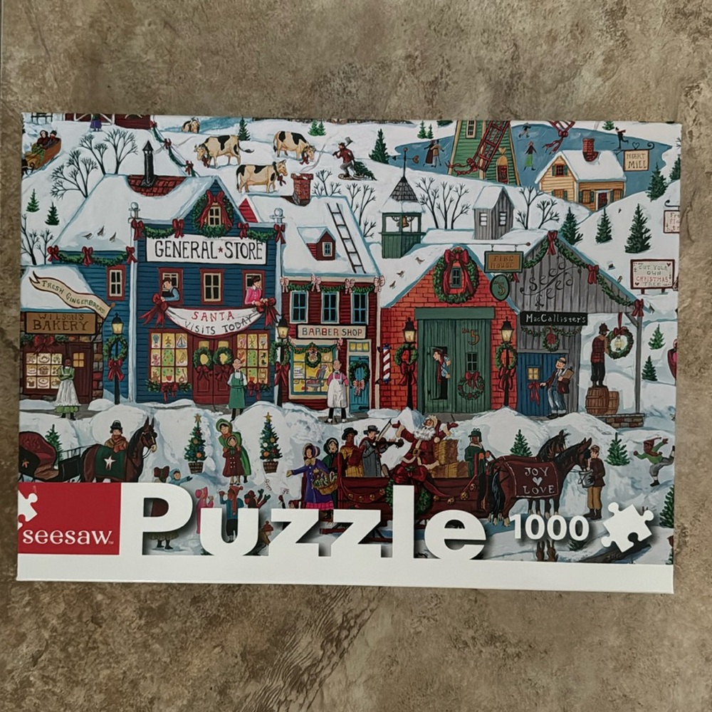Puzzle 1000 pieces Winter